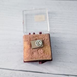 Vintage Balfour Pin Triangle Emblem in Box - Heavy Tarnish/Condition Issues